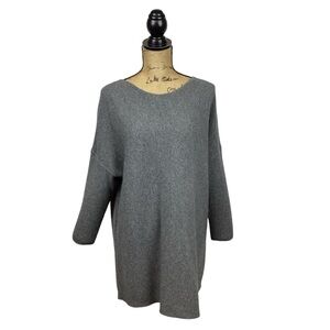 J. Crew Gray Crew Neck Sweater